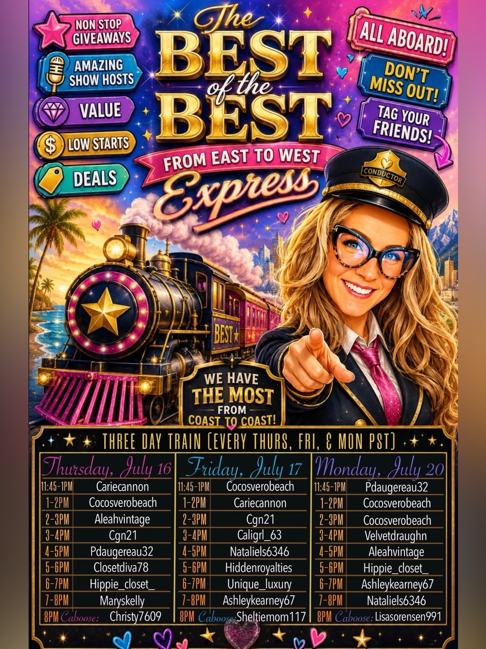 Best of the Best from East to West Express train ๐ - Picture 1 of 15